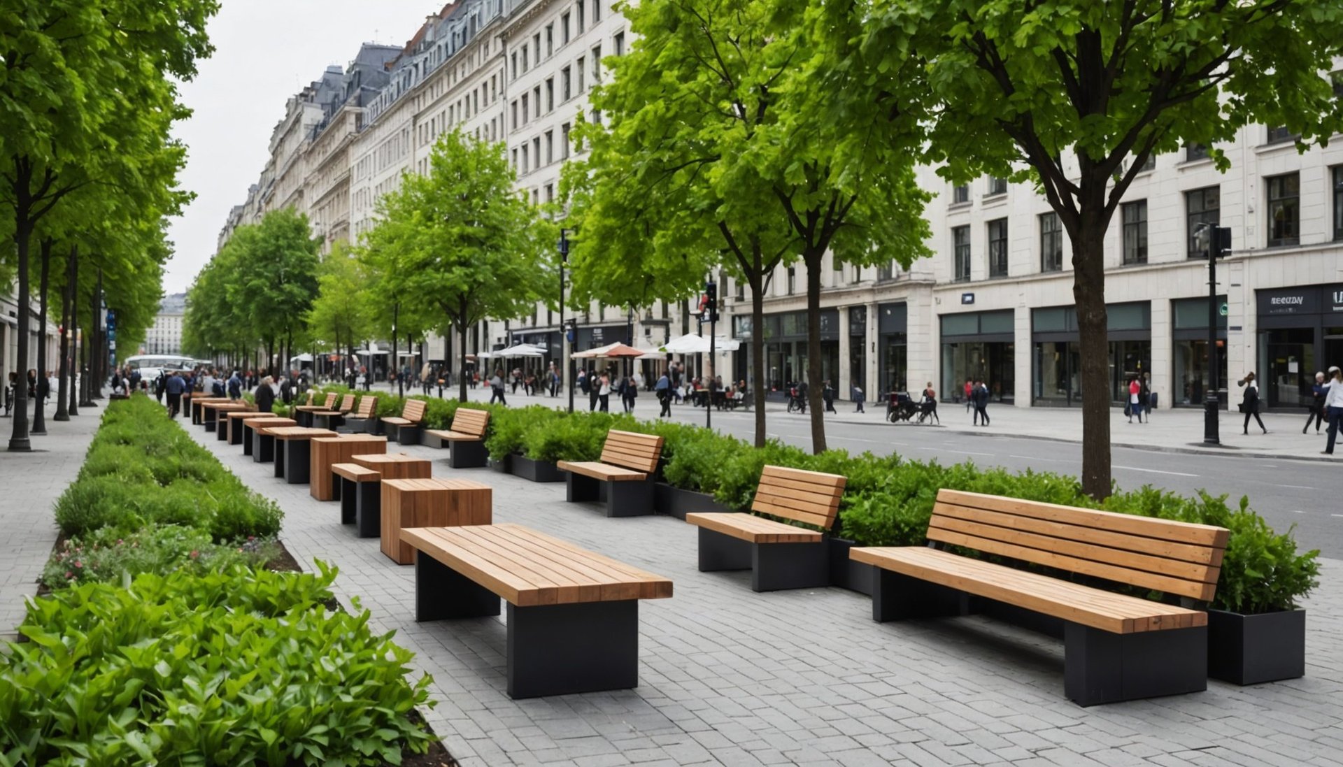 Mobilier urbain : améliorer la ville avec des solutions durables ...