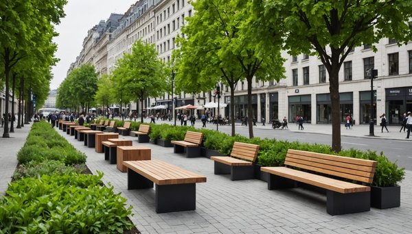 Mobilier urbain : améliorer la ville avec des solutions durables